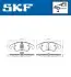 Колодки тормозные (передние) Audi A6/A7/Q5 08-(с датчиком) SKF (VKBP80443E) изображение 6