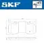 Тормозные колодки (передние) Land Rover Range Rover III/IV 02-/Range Rover Sport 05-/Discovery V 16- SKF (VKBP80449) изображение 2