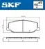 Фото Колодки гальмівні (передні) Suzuki Jimni 98 SKF (VKBP80457) зображення 2