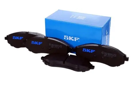 Тормозные колодки (передние) Chevrolet Aveo/Daewoo Kalos 1.2-1.6 02- SKF VKBP80475 Купить в Украине