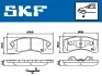 Фото Колодки гальмівні (передні) Mitsubishi Mirage 12- (з датчиком) SKF (VKBP80490A) зображення 2