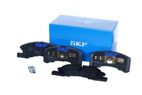 Колодки гальмівні (передні) Mitsubishi Mirage 12- (з датчиком) SKF VKBP80490A Купити в Україні
