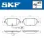 Колодки гальмівні (передні) Seat Ibiza/VW Polo 01-09/Skoda Fabia 99-14/Roomster 06-15 (+датчик) SKF (VKBP80494E) зображення 2