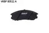 Фото Колодки гальмівні (передні) Hyundai Santa Fe/Trajet 01-13/Ssangyong Kyron 2.0-2.7 D 05 SKF (VKBP80511A) зображення 3