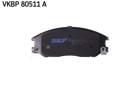 Колодки гальмівні (передні) Hyundai Santa Fe/Trajet 01-13/Ssangyong Kyron 2.0-2.7 D 05 SKF VKBP80511A Купити в Україні