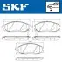 Фото Колодки гальмівні (передні) Hyundai Santa Fe/Trajet 01-13/Ssangyong Kyron 2.0-2.7 D 05 SKF (VKBP80511A) зображення 6