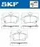 Фото Колодки гальмівні (передні) Chrysler PT Cruiser 1.6-2.4 00-10 (набор) SKF (VKBP80605A) зображення 2