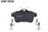Фото Колодки гальмівні (задні) Citroen C4 09-/DS4/DS5 11-15/Peugeot 308/508/3008/5008 09-18 (з прижимною пластиною) SKF (VKBP90030) зображення 2