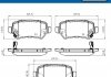 Тормозные колодки (задние) Opel Astra G/H/ Combo 01- /Kia Venga (Lucas-Girling) SKF VKBP90032A (фото 6)