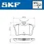 Фото Колодки гальмівні (задні) Citroen Berlingo 08 SKF (VKBP90036) зображення 2