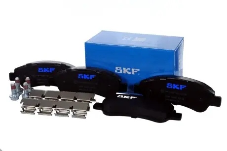 Колодки гальмівні (задні) Citroen Jumper/Fiat Ducato/Peugeot Boxer 06- (з аксесуарами) SKF VKBP90045 Купити в Україні