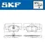 Фото Колодки гальмівні (задні) MB E-class (W211/W212)/S-class (W220/W221) 98- (Ate) SKF (VKBP90065) зображення 2