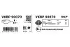 Фото Колодки гальмівні (задні) Renault Master III/Opel Movano B/Nissan NV400 10- (+датчик/к-кт)(спарка) SKF (VKBP90070) зображення 3