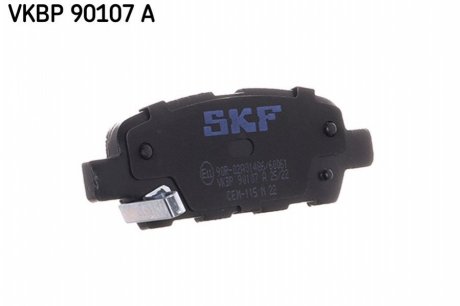 Тормозные колодки (задние) Renault Koleos/Nissan Juke/Qashqai/X-Trail/Suzuki 08- (Akebono) SKF VKBP90107A (фото 1)