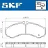 Фото Тормозные колодки (передние/задние) Iveco Daily II 96- SKF (VKBP90130) изображение 6