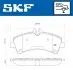 Фото Колодки гальмівні (задні) MB Sprinter 411-519CDI/VW Crafter 06- (спарка) SKF (VKBP90149) зображення 6