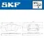 Фото Колодки гальмівні (задні) Ford Connect/Focus 02-13/Renault Laguna/Megane/Espace 02 SKF (VKBP90178) зображення 6