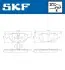 Фото Колодки гальмівні (задні) BMW 1 (E81-82/E87-88)/3 (E90-93) 04-13/X1 (E84) 09-15 (Ate) SKF (VKBP90181) зображення 2