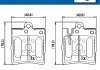 Тормозные колодки (задние) MB C-class (W203/S203/CL203)/CLK-class (C209) 00-11/E-class (S210) 96-99 SKF VKBP90199 (фото 2)