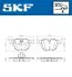 Фото Колодки гальмівні (задні) BMW X5 (E70)/X6 (E71/E72) 08-14 замінено на 0986424766 SKF (VKBP90240) зображення 1