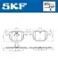 Фото Колодки гальмівні (задні) BMW 3 (E46)/5 (E39)/7 (E38)/X3 (E83)/X5 (E53) 94 SKF (VKBP90279) зображення 2