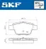 Фото Гальмівні колодки SKF (VKBP90315) зображення 2