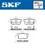 Фото Колодки гальмівні (задні) Honda CR-V 2.0/2.4 CTDi 01 SKF (VKBP90397A) зображення 2