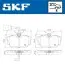 Фото Колодки тормозные (задние) VW T4 1.8-2.8 90-03 R15 (Lucas) Q+ (с датчиком) SKF (VKBP90493E) изображение 2