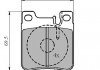 Колодки гальмівні (задні) MB C-class (W202/W203)/E-class (W124/W210)/S-class (W140/W220) 91-07/SLK SKF VKBP90502 (фото 2)