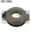 Вижимний підшипник зчеплення NISSAN ALMERA II, ALMERA TINO, MAXIMA III, PICK UP, SUNNY III, TERRANO I, TERRANO II, URVAN 2.0-3.0D 08.87-09.07 SKF (VKC3581) зображення 1