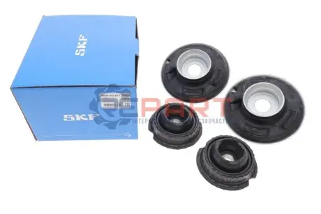 Фото 1 — Подушка амортизатора (переднього) 2шт Audi A4/A6 94-01/VW Passat 96-05 (без підшипника) SKF (VKDA 35118 T) Фото Подушка амортизатора (переднього) 2шт Audi A4/A6 94-01/VW Passat 96-05 (без підшипника) SKF (VKDA 35118 T) зображення 1