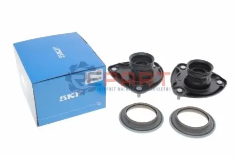 Фото Подушка амортизатора (переднього) 2шт + підшипник 2шт Peugeot 405 1.9 -97 SKF (VKDA85401T) зображення 1