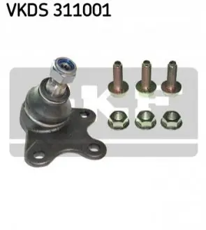 Опора кульова (передня/знизу/ззовні/L) Audi A2/Skoda Fabia/Roomster/VW Polo 99-10 SKF VKDS 311001 Купити в Україні