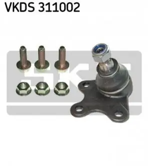 Опора кульова (передня/знизу/ззовні/R) Audi A2/Skoda Fabia/Roomster/VW Polo 99-10 SKF VKDS 311002 Купити в Україні