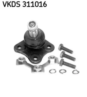 Опора кульова (передня/знизу) VW Golf II/Jetta II 83-92 (d=17mm) SKF VKDS 311016 Купити в Україні