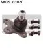 Опора кульова (передня/R) VW Polo (6N1), 10/94 - 10/99 SKF (VKDS311020) зображення 1