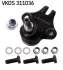 Фото Опора кульова (передня/знизу) Seat Toledo 93-99/VW Passat 88-96/Golf III 92-99 SKF (VKDS311036) зображення 1