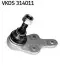 Фото Опора кульова (передня/знизу) Ford Focus II 04-12/C-Max 07-10/Volvo C30/C70/S40/V50 04-13 (d=15mm) SKF (VKDS314011) зображення 1