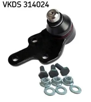 Опора кульова (передня/знизу/L) Ford Tourneo Connect/Transit Connect 13- (d=21mm) SKF VKDS 314024 Купити в Україні