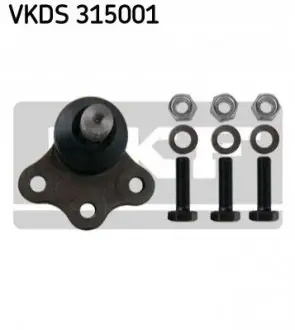 Опора кульова (передня/знизу) Opel Combo/Corsa C 00- (d=16mm) SKF VKDS315001 Купити в Україні