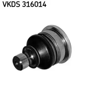 Опора кульова (передня/знизу) Renault Megane II/Scenic 02- (d=16mm) SKF VKDS316014 Купити в Україні