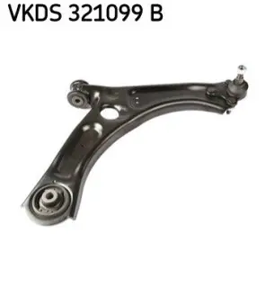 Важіль підвіски (передній/знизу) (R) Skoda Yeti 09-17/VW Caddy III/IV 04 SKF VKDS321099B