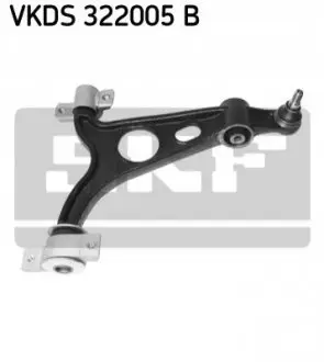 Фото Важіль підвіски (передній/знизу) (R) Alfa Romeo 147/156/GT 1.6-3.2 97-10 SKF (VKDS 322005 B) зображення 1