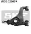 Важіль підвіски (передній/знизу) (L) MB E-class (W210/S210) 95-03 VKDS328029