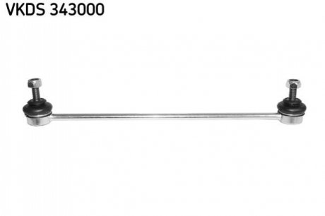 PEUGEOT тяга стабілізатора передн.лів./прав. 206 98-,Citroen C2/3,DS SKF VKDS 343000 (фото 1)