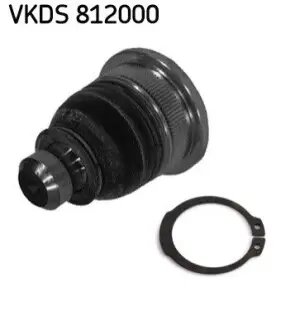 Опора кульова (передня/знизу) Renault Megane II/Scenic 02- (d=16mm) SKF VKDS812000 Купити в Україні