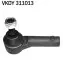 Фото Наконечник тяги рульової (R) Audi A2/A3/Skoda Octavia/VW Bora/Golf IV 95-06 SKF (VKDY311013) зображення 1