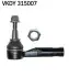 Фото Наконечник тяги рульової Opel Astra J 09-/Zafira Tourer C 11-/Chevrolet Cruze 09-/Orlando 11 SKF (VKDY315007) зображення 1