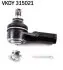 Фото Наконечник тяги рульової Opel Agila/Suzuki Baleno 96-07 SKF (VKDY315021) зображення 1