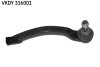 SKF RENAULT наконечник рульової тяги прав.Megane 02- Scenic 03- VKDY316001